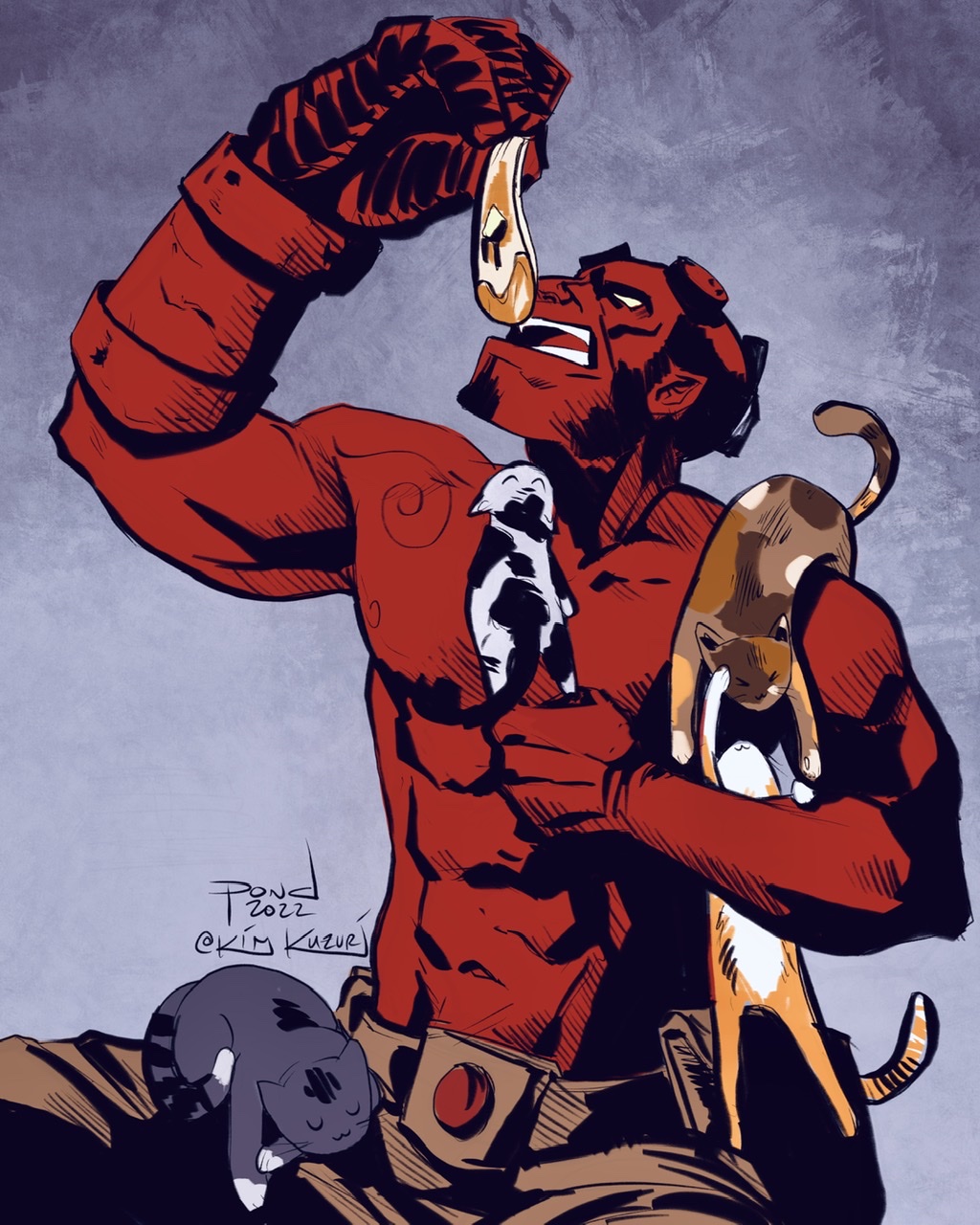 [ART] Hellboy Sketch - Ponderosa (ponderosa121) - Hellboy (Movies 2004 ...